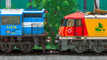 WDM3D to WAG9 LOCOMOTIVE CHANGE | BUMPY RAILROAD | Train Simulator | Railwork | NTG GAMING