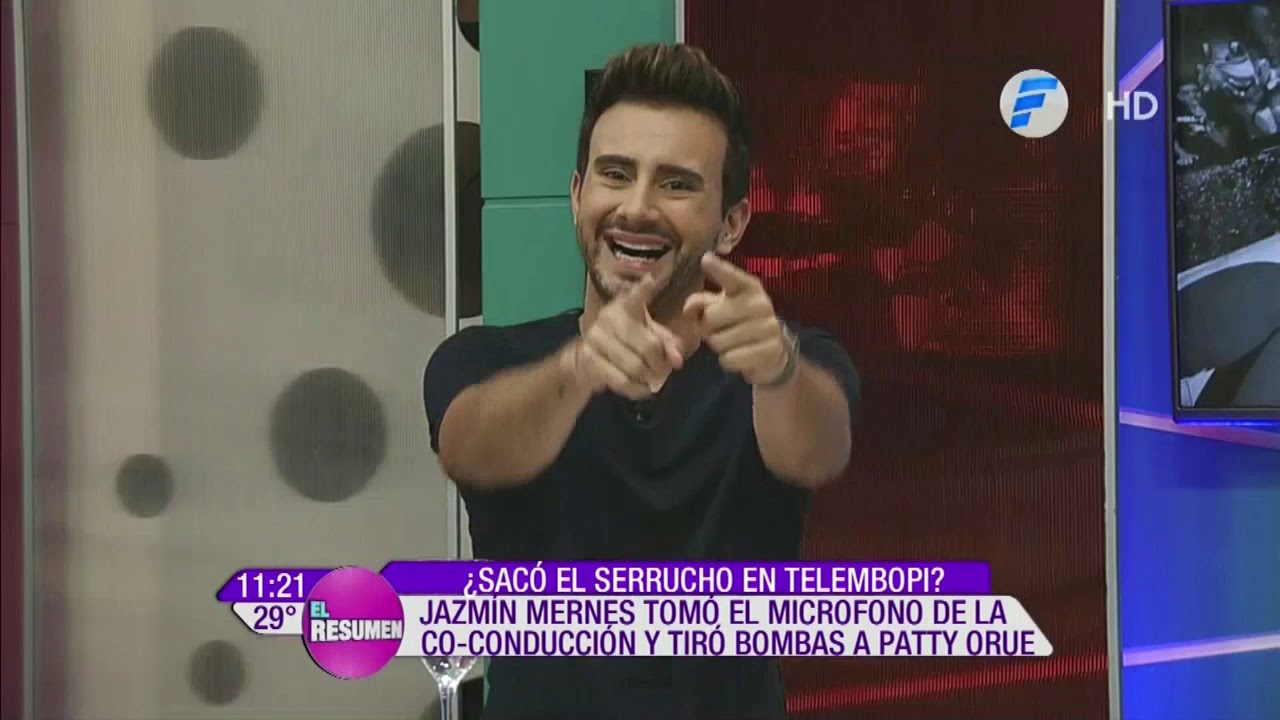 Jazmín Merenes tomó el micrófono de la co-conducción y tiró bombas a Patty Orue camera iphone 8 plus apk