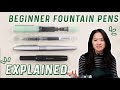 4 beginner fountain pens we love