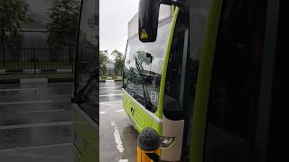 FBA Friendly BC! 2013 Mercedes Benz Citaro 0530 batch 2 on service 811 departing bus stop [SBS6855L]