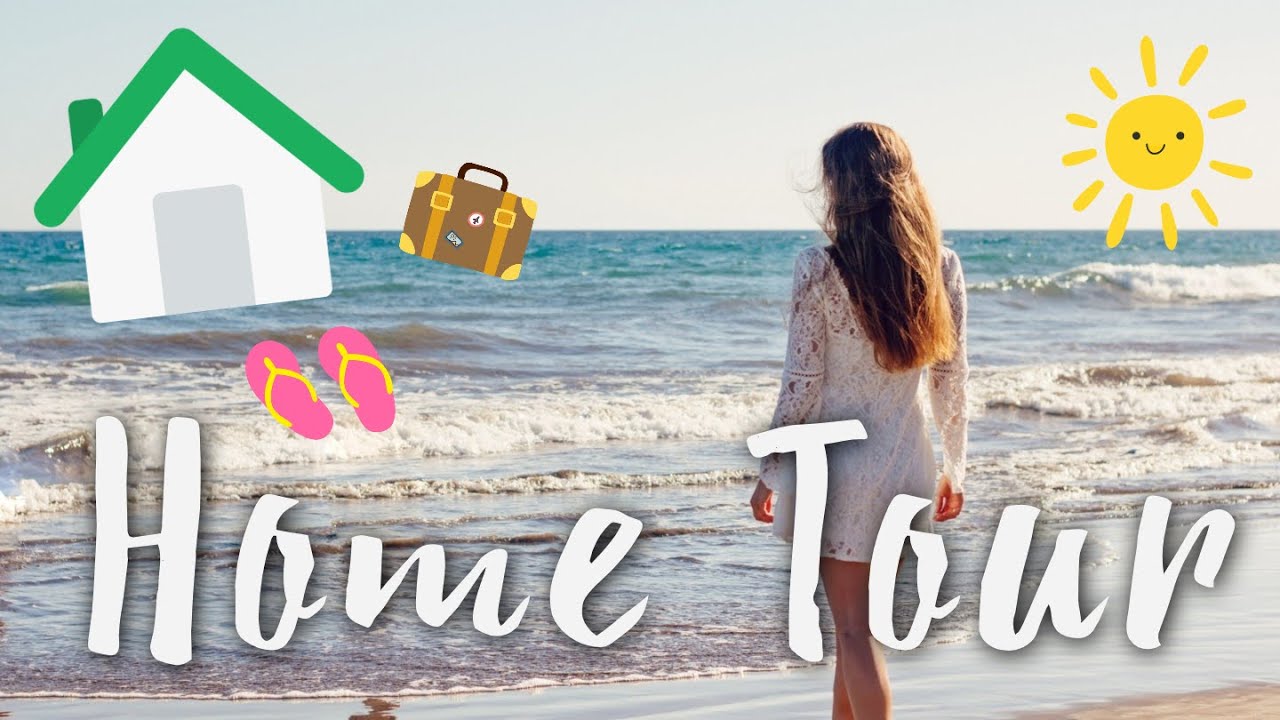 HOME TOUR DELLA MIA CASA AL MARE - YouTube