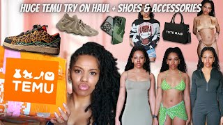 HUGE TEMU TRY ON HAUL, IM READY FOR SUMMER🔥😍CLOTHES, SHOES \& ACCESSORIES