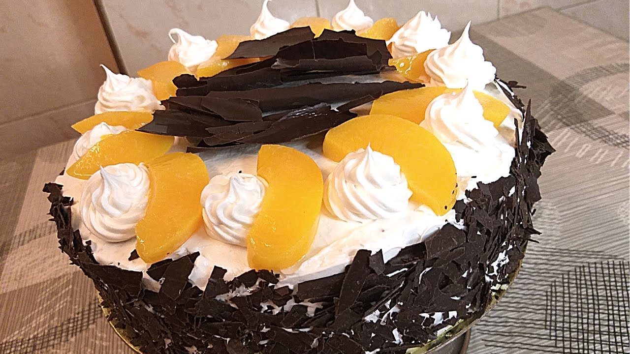 فكرة لتزيين كيك الفوري نوار