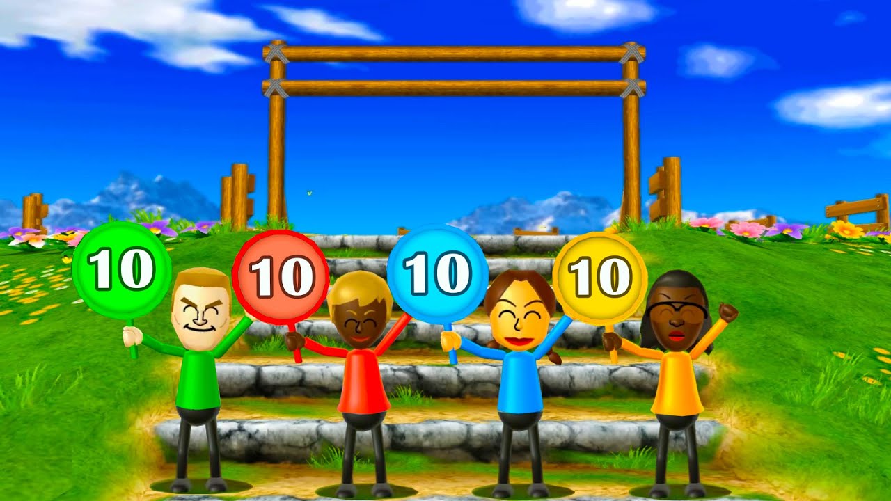 Wii Party Minigames Speed & Lucky Susan vs Stesphanie vs Tyrone vs Jackie