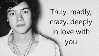 One Direction - Truly, Madly, Deeply (Lyrics + Pictures + Download Link)