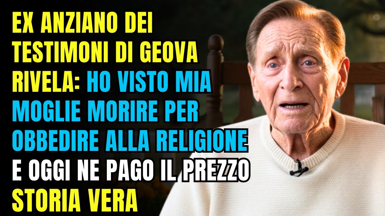 STORIA DI UNA NONNA💔👵Ex anziano dei Testimoni di Geova: il prezzo crudele dell’obbedienza