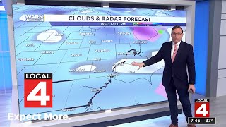 Metro Detroit weather forecast Dec. 8, 2024 -- 7:45 a.m. Update