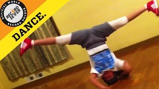 World's Longest Headspin w/ Spinderella | RecordSetter.com