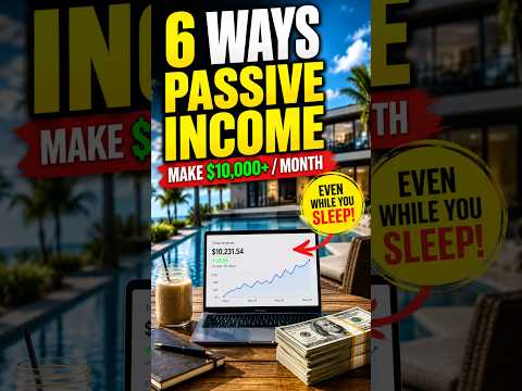 Thumbnail for 6 Passive Income Ideas That Make Money While You Sleep 💰