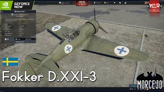 Fokker D.XXI-3 - #WarThunder #SAF #testflight screenshot 5
