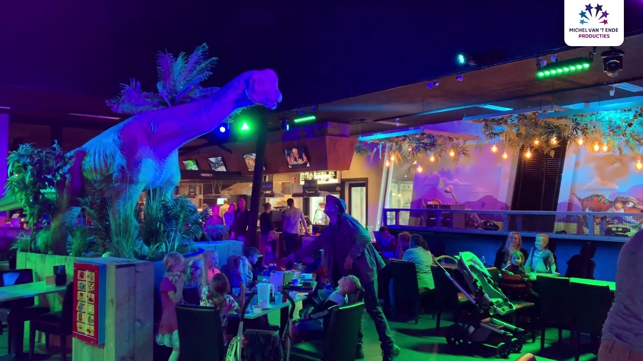 Dinoland Restaurant Dinosaur T. Rex Cafe YouTube