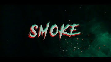 Free Intro: How To Make Smoke Logo Reveal & Text Animation In Kinemaster