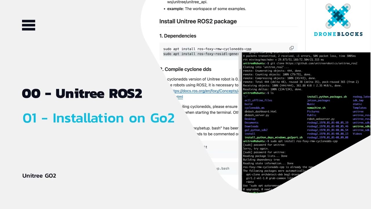 🚀 Unlock ROS2 on your Unitree Go2 Robot Dog!🤖⚙️💡  