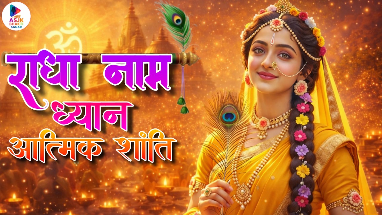 श्री राधा रानी नाम जप | Powerful Radha Bhakti Chant | Radhe Radhe Naam Jaap Meditation