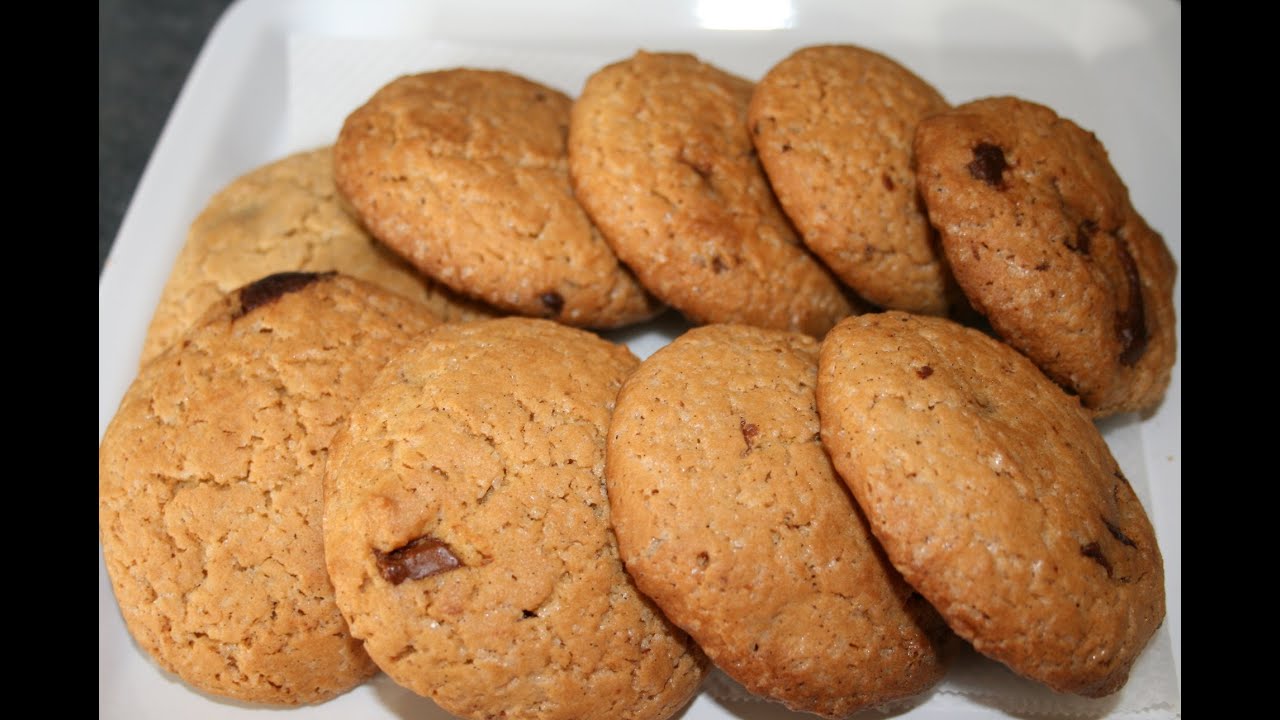Cookies beurre de cacahuètes et chocolat 🍪