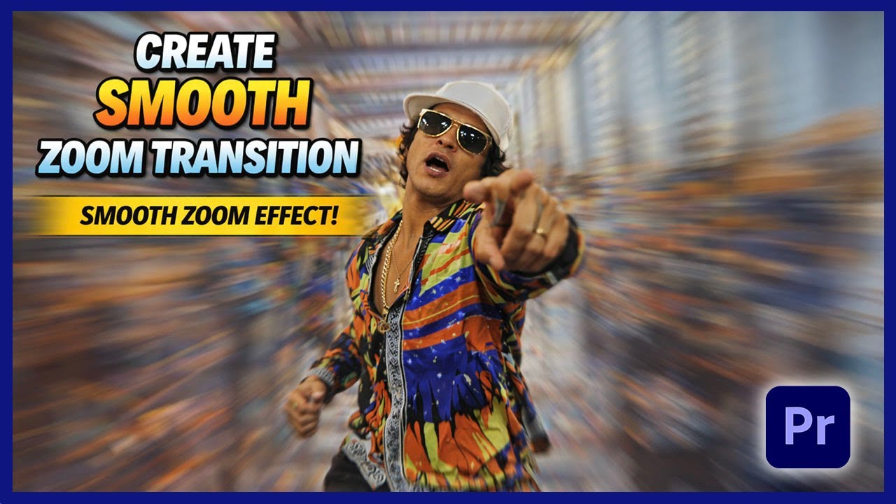 Premiere Pro Smooth Zoom Transition with NO PLUGINS!