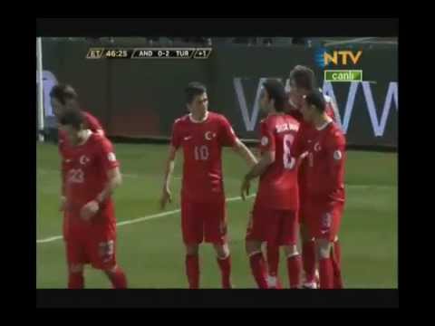 Andorra 0 Türkiye 2 Maç Özeti (22 Mart)