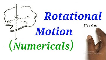 Moment of Inertia | Numericals | Rotational Motion | HSC 12th | Physics