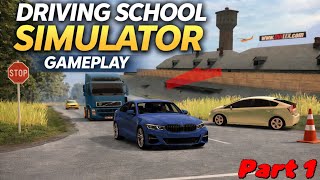 Driving School Simulator Gameplay | Part 1 | Driving The BMW Car | Realistic Car Driving Simulator. screenshot 5