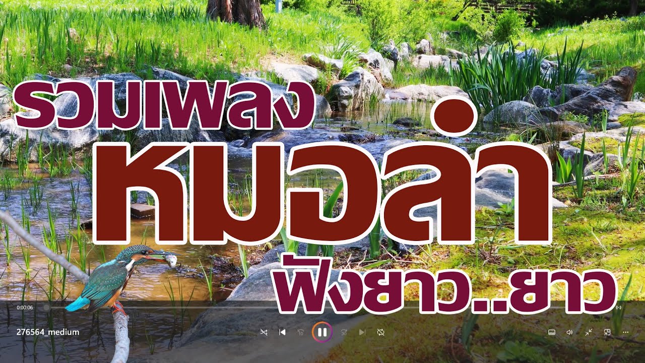 รวมเพลงหมอลำฟังยาวๆ