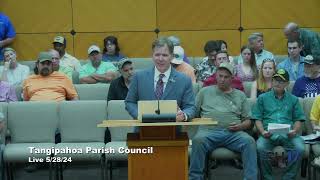 Tangipahoa Parish Council | May 28, 2024
