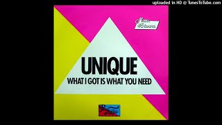 Unique - What I Got Is What You Need (Dub Version)