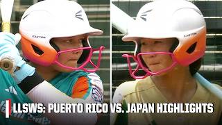 Puerto Rico vs. Japan 🥎 | Little League Softball World Series | Full Game Highlights