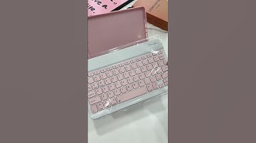 Pink iPad 10 Case + Keyboard, Rated 10/10! Grab Now #ipad10thgen #ipadcase