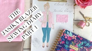 The Jasika blazer sewing diary part 1