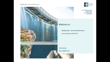 Webinar on Operational Modal Analysis (OMA) using ARTeMIS Modal (September 2023)