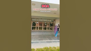 RCA Aligarh Muslim University#amu #rca #aligarhmuslimuniversity #sumayyahayasiddiqui