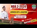 Answer Key of UPSC NDA 2 2024 | Maths and GAT Answer Key for NDA |