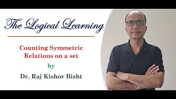 Counting Symmetric Relations on a Set