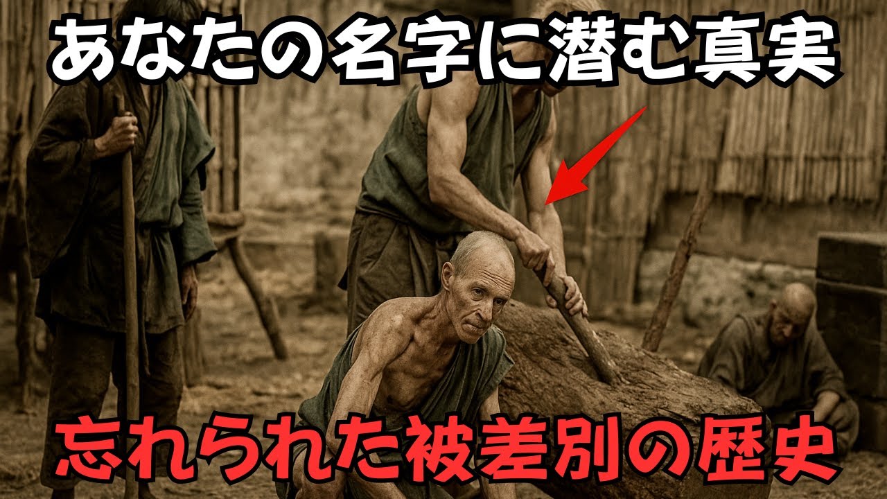 【穢多・非人の苗字】あなたは昔〇〇だった!苗字で分かるアナタの昔の身分【ゆっくり解説】 - YouTube