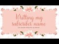 I'm writing my cute subscribers name#creativedeeptijain144#tranding#livesteam#subscriber#name#shorts