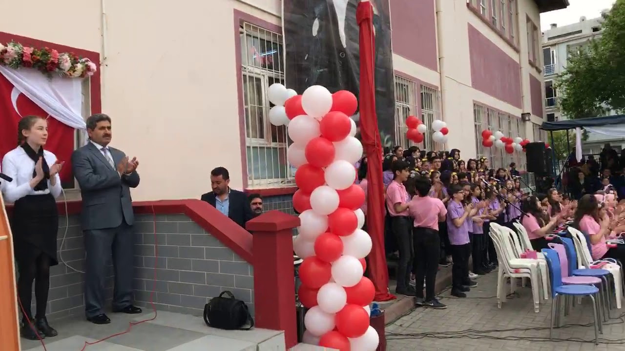 23 Nisan 2019 Ulusal Egemenlik ve Çocuk Bayramı Gazi okulu kutlama programı