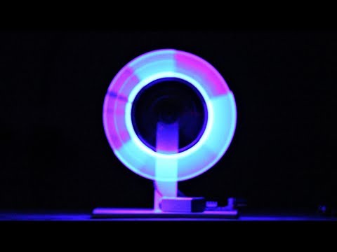 How To Make A LED Spinner - DIY Fidget Spinner At Home