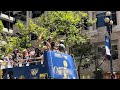 Steph Curry MVP bus @ 2022 Warriors Championship Parade