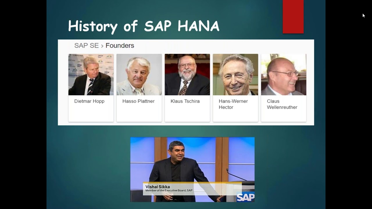 SAP HANA Security Overview session