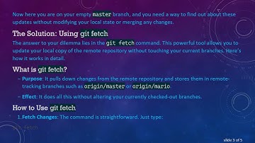 How to Efficiently Stay Informed about New Branches in Git