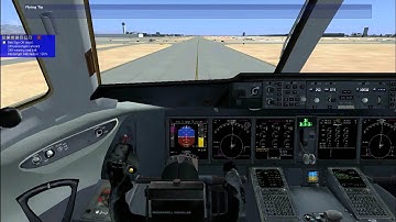PMDG MD-11 take-off [cockpit view] [part 2]