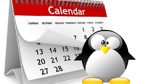 Calendar Fun [Linux Terminal]