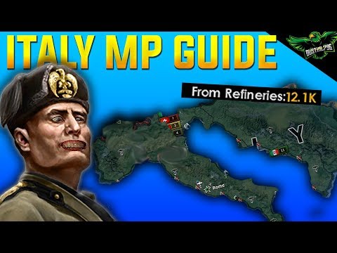 Hearts of Iron 4 Man the Guns Italy MP Guide (HOI4 MTG Italy Tutorial Expansion Guide)