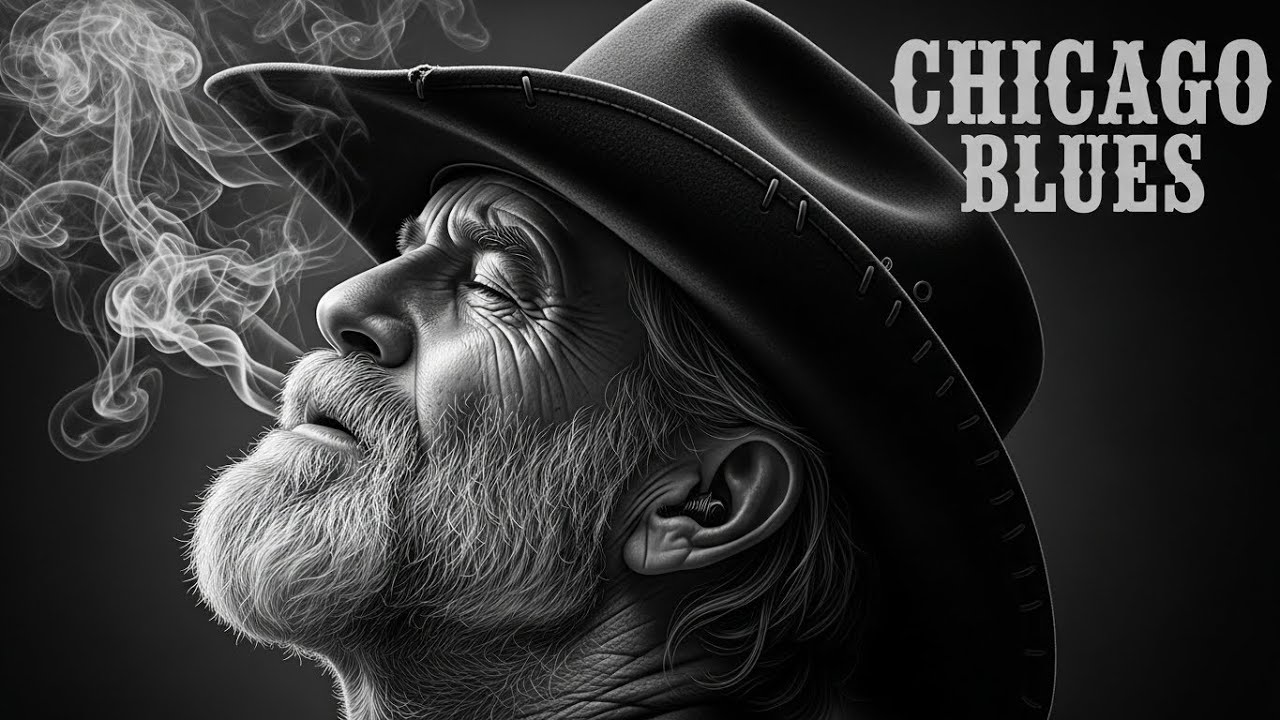 Pure Chicago Blues Guitar Playing With Raw Tone Urban Street Feeling and Deep Soul Expression