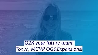 G2K Your Future Team: Tonya, Mcvp Og! // Mc 18|19 Aiesec In Russia