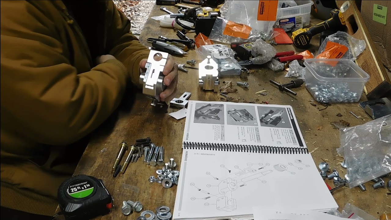 Norwood LumberMax HD 38 Blade Guide Assembly pt1