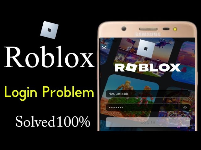 Can't Login To Your Roblox Account, Roblox Login problem