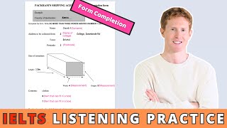IELTS Listening | Best Form Completion Strategy