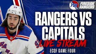 Rangers vs Capitals Game 4 Livestream | Playoff Preview and Analysis