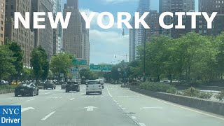 New York City | 4K Driving in Henry Hudson Pkwy & FDR Dr, Manhattan, NY